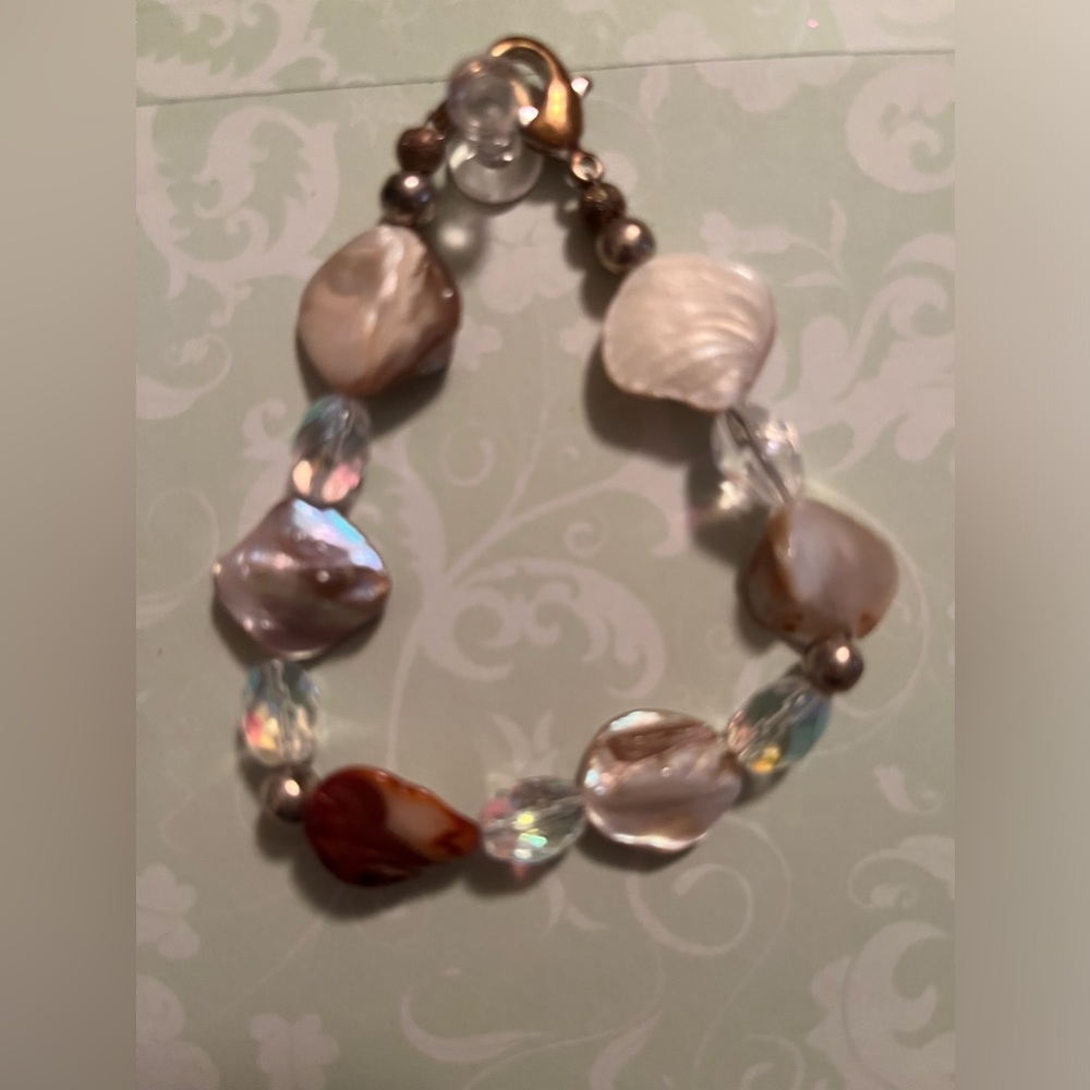Handmade ABALONE shell 🐚bracelet